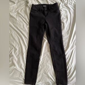 Black skinny jeans size 4